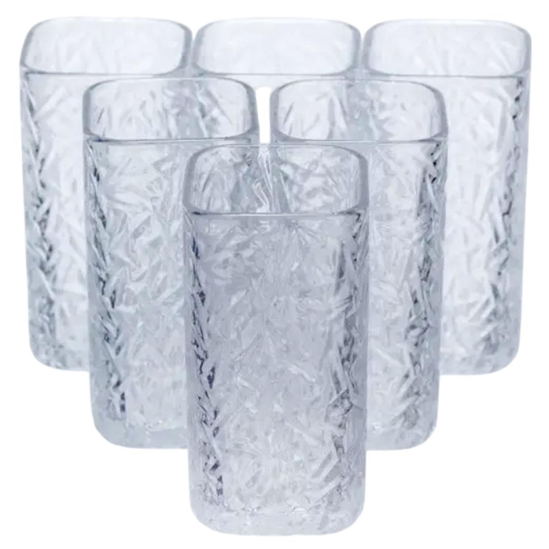 Набір склянок для напоїв Matrix Glass 6 штук по 245 мл HP-17-46