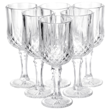 Набір келихів для вина Vintage Crystal 6 штук по 150 мл Yiwu HP-34-73