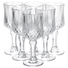 Набір чарок на ніжці Vintage Crystal для міцних напоїв 6 штук 50 мл Yiwu HP-34-75