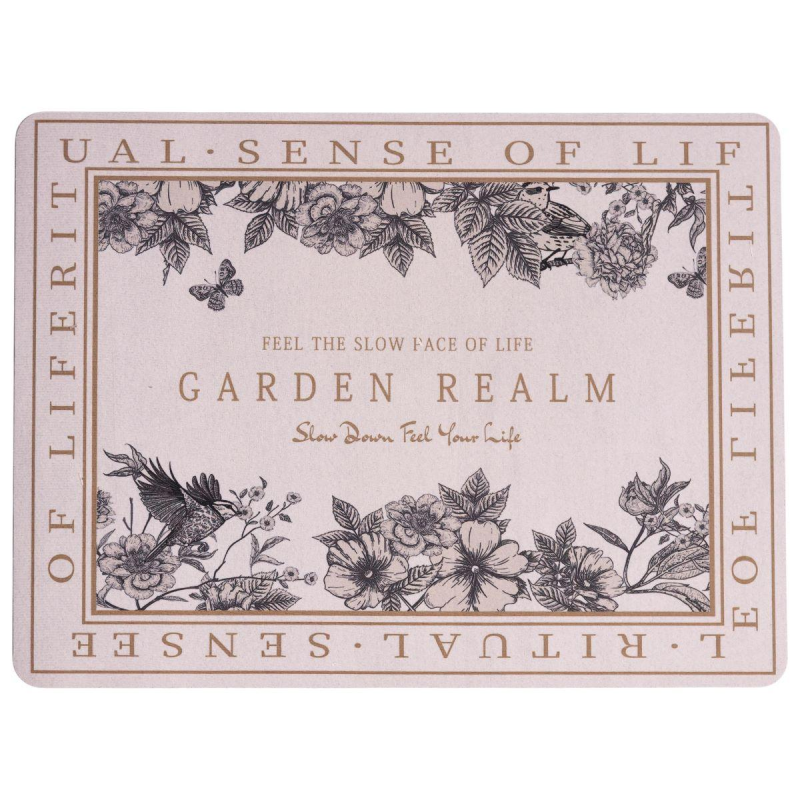 Килимок діатомітовий для сушіння посуду Garden Realm 40*30 см Yiwu HP-42-192