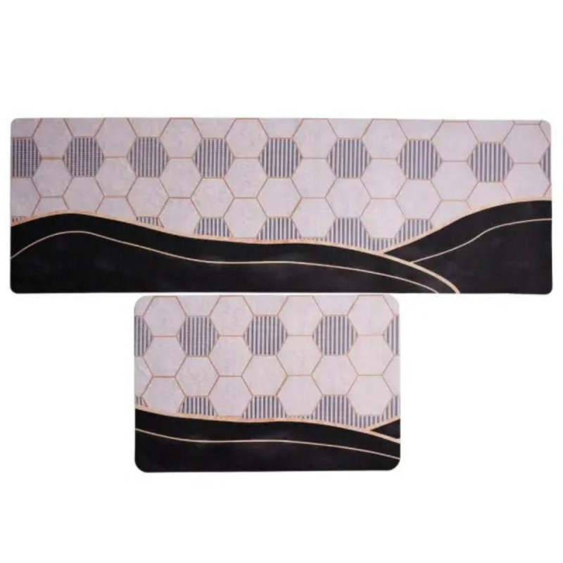 Набір килимків діатомітових для кухні Honeycomb 58*38 см/118*38 см Yiwu HP-42-208
