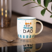 Чашка порцелянова з написами 450 (мл) My best dad RX-N240278MD