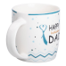 Кружка порцелянова з написами 450 (мл) Happy holidays dad RX-N240278HD