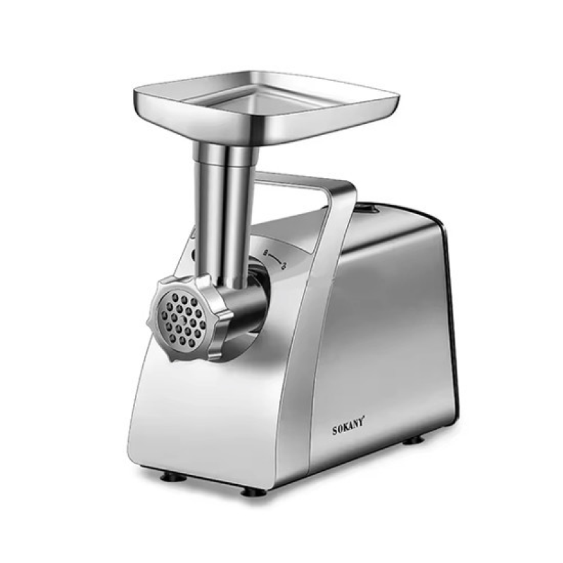 М“ясорубка Sokany SK-06001 електрична 2400 Вт сталь