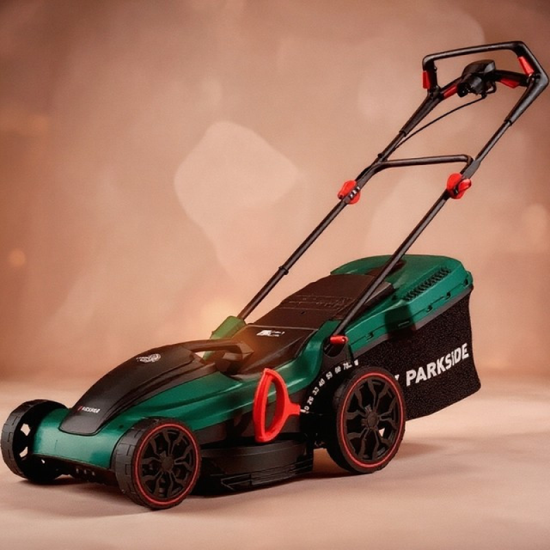 Косарка для трави електрична Parkside (Німеччина), Газонокосилка електрична без ременя, XBE