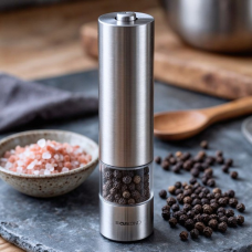 Млин для перцю класичний Clatronic (Німеччина), Найкращий млин для перцю, Млин побутовий електричний для спецій, XBE