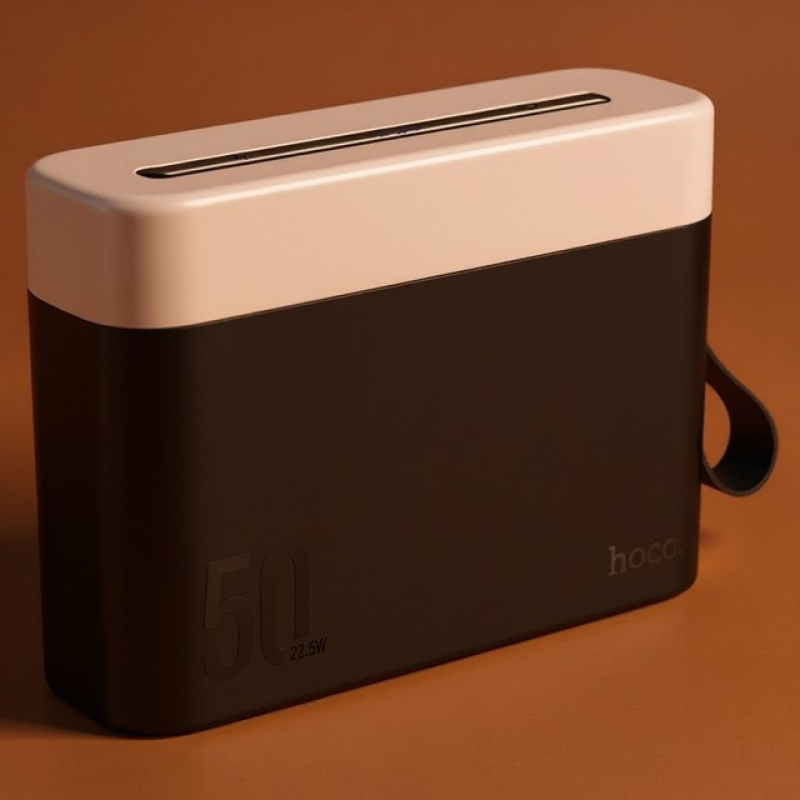 Повербанки для ресторану Hoco (50000 mah/ 22.5w), Повербанк з ліхтариком, Павербанк для планшета, XBE