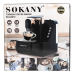 Кавомашина 700 Вт професійна електрична кавоварка Sokany SK-04010