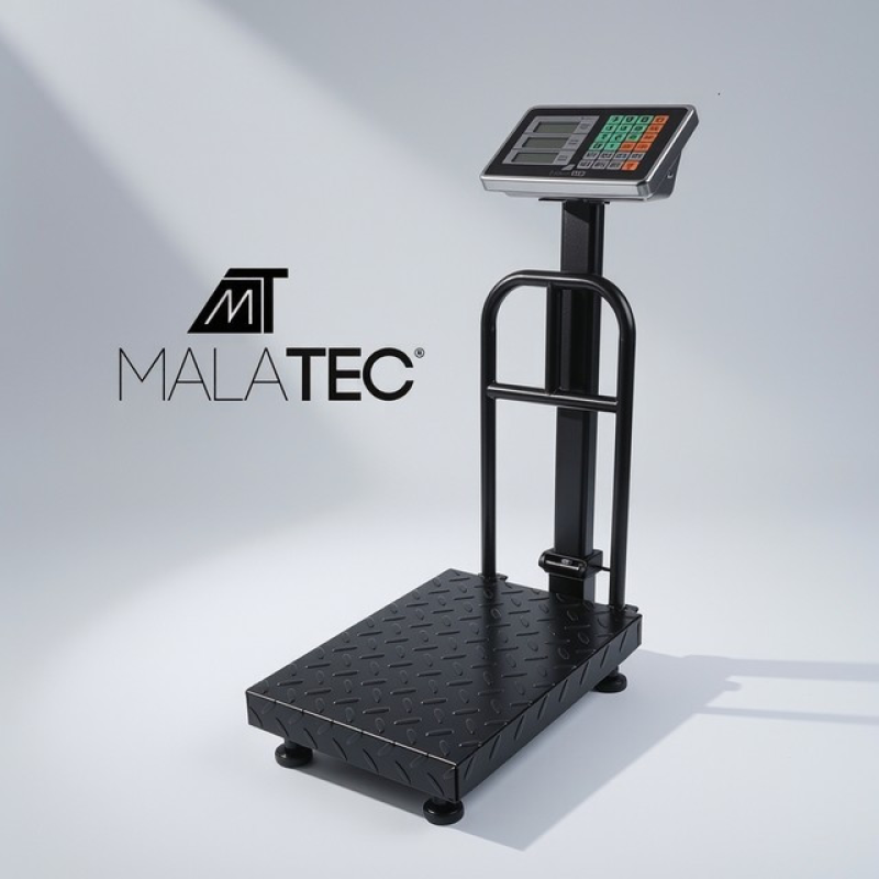 Ваги електронні торговельні складські до 150 кг Malatec (Польща), Товарні ваги з платформою, XBE