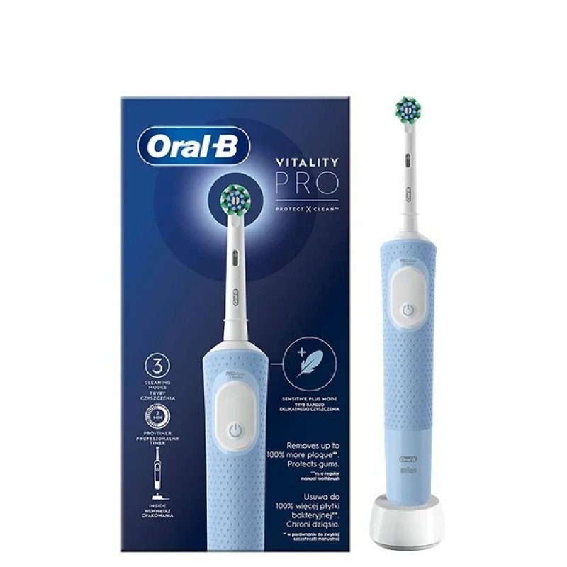 Електрична зубна щітка з режимами чищення Oral-B, Електрична зубна щітка з обертовою головкою, XBE