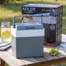 Офісний міні холодильник 30л Adler (Польща), Вузькі холодильники, Портативний міні холодильник, Міні холодильник в авто, XBE