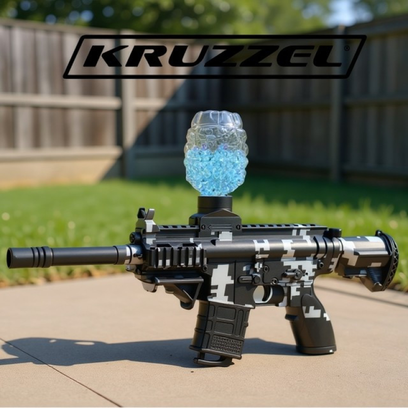 Пістолет для дітей іграшка Kruzzel (Польща), Іграшкові пістолети з глушником, Дитячий автомат іграшка, XBE