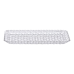 Блюдо для закусок скляне 25*12,5*1,5 см прямокутне HP-YH-33