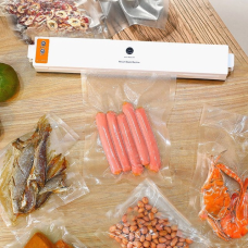 Вакуумний ручний багатоцільовий пакувальник для продуктів, Вакуумна пакувальна машина для кухні, Побутовий вакуумний апарат, XBE
