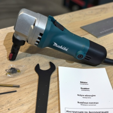 Електроножиці по металу 550W Makita, Висічні ножиці для гофрованого металу, Електричні висічні ножиці по металу, XBE