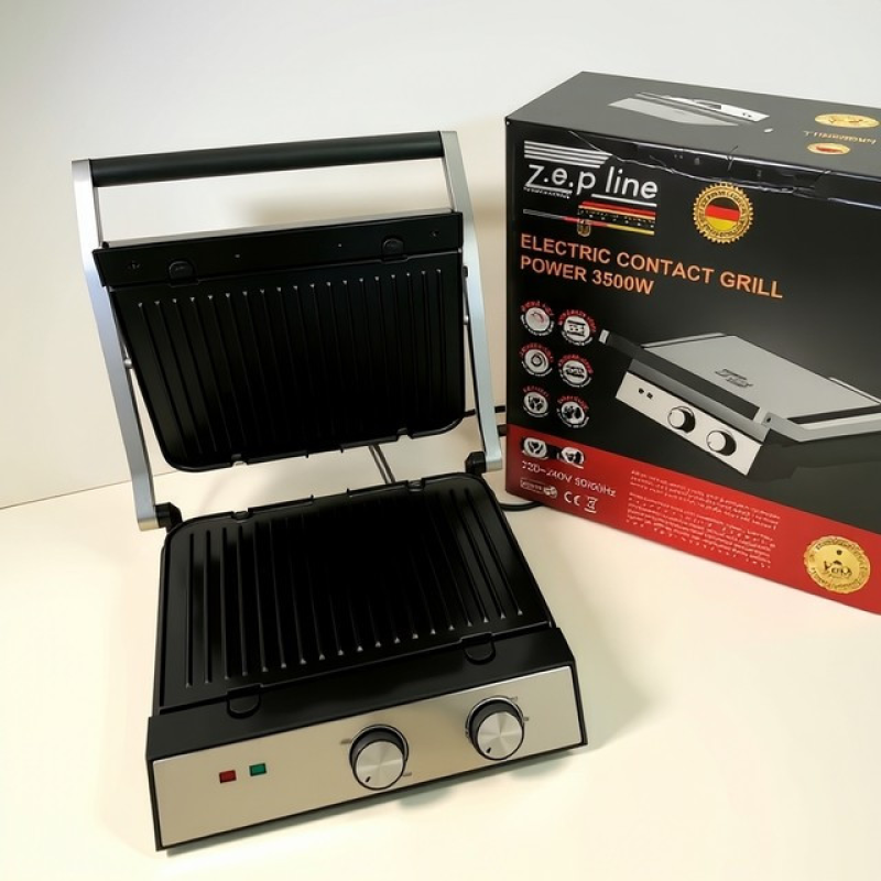Домашній електрогриль 3500W, Найкращий гриль для дому, Електричний кухонний гриль, Кухонний гриль для м“яса, XBE
