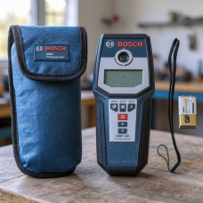 Прилад для виявлення обриву проводки 120мм Bosch, Індикатори прихованої проводки, Тестер для визначення проводки в стіні, XBE