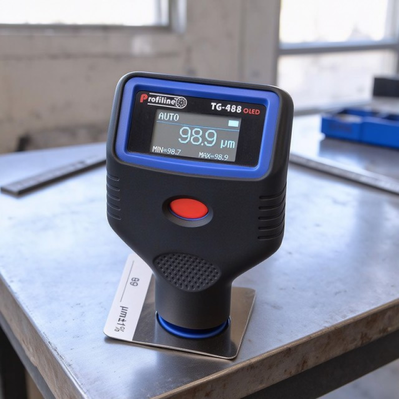 Прилад для замірювання товщини лакофарбового покриття, Апарат для вимірювання товщини фарби на авто, XBE