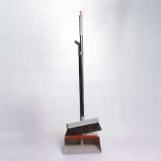 Набір для прибирання віник+совок, сірий Yiwu HP-35015-70G