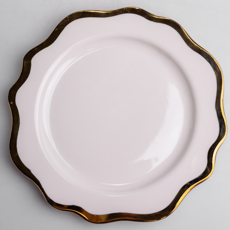 Тарілка десертна порцелянова Antique White 20 см Yiwu HKPP-8 Тарілка десертна порцелянова Antique White 20 см Yiwu HKPP-8