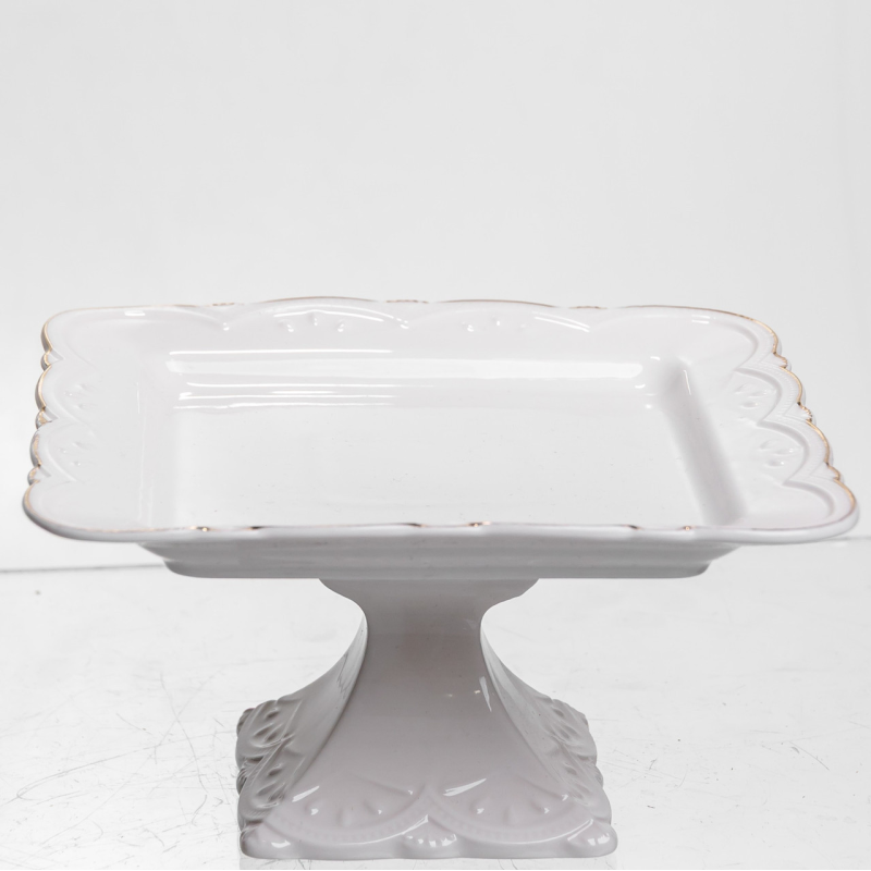 Блюдо сервірувальне порцелянове Pearl 15*15 см Yiwu 120-YH-HG046