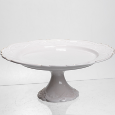Тортівниця порцелянова Pearl 25,5 см Yiwu 120-YH-HG044