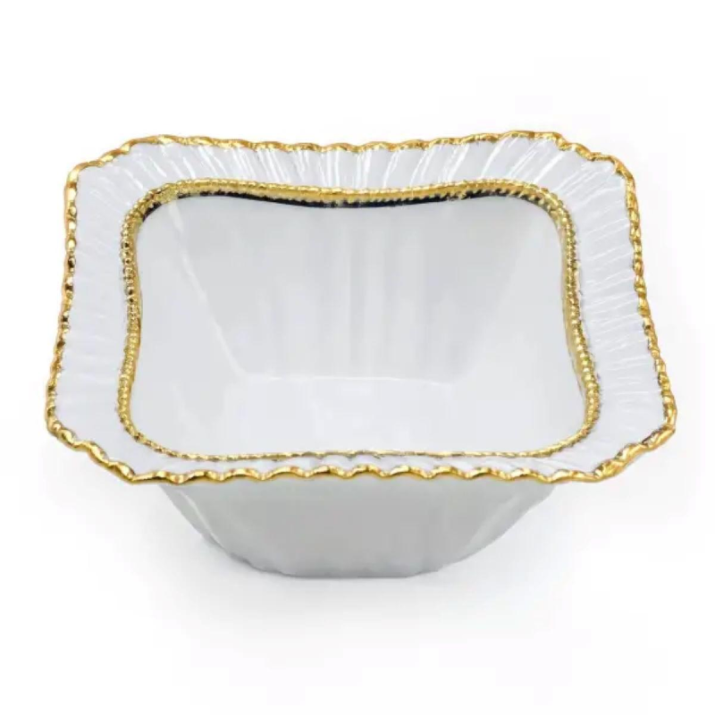 Салатниця порцелянова Ophelia 25,5*25,5 см Yiwu AP-17
