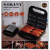 Апарат для корн догов на 6 шт з антипригарним покриттям 750 Вт Sokany SK-08037