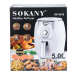 Аерофритюрниця Sokany на 5 літрів, 1500 Вт біла SK-3010