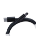 Кабель для зарядження USB-С шнур 2м чорний UR522